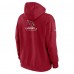 Толстовка Arizona Cardinals Nike Sideline Club Fleece - Cardinal
