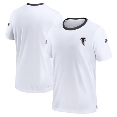 Футболка Atlanta Falcons Nike White Sideline Coaches Alternate Performance