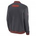 Бомбер Cleveland Browns Nike Anthracite Coach