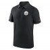 Pittsburgh Steelers Nike Black Sideline Coaches Performance Polo