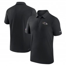 Поло Baltimore Ravens Nike Sideline Coaches Dri-FIT® - Black