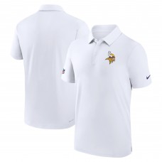 Поло Minnesota Vikings Nike Sideline Coaches Performance - White