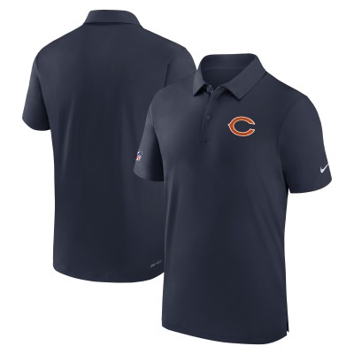 Поло Chicago Bears Nike Sideline Coaches Performance - Navy