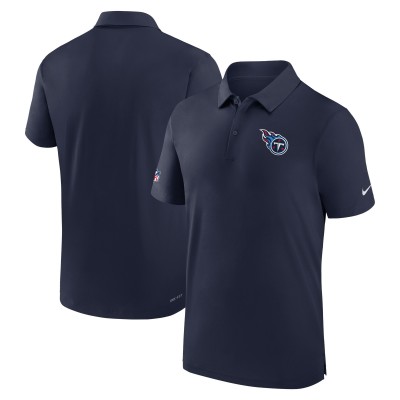 Поло Tennessee Titans Nike Sideline Coaches Performance - Navy