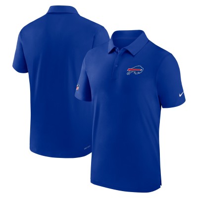 Buffalo Bills Nike Royal Sideline Coaches Performance Polo