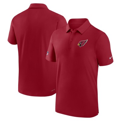 Поло Arizona Cardinals Nike Sideline Coaches Performance - Cardinal
