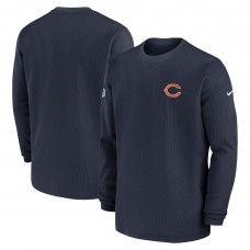 Кофта Chicago Bears Nike 2023 Sideline Throwback Heavy Brushed Waffle - Navy Кофта Chicago Bears Nike 2023 Sideline Throwback Heavy Brushed Waffle - Navy
