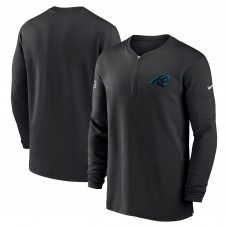 Кофта с длинным рукавом Carolina Panthers Nike 2023 Sideline Performance - Black