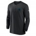 Кофта с длинным рукавом Carolina Panthers Nike 2023 Sideline Performance - Black