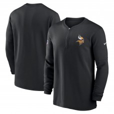 Кофта с длинным рукавом Minnesota Vikings Nike 2023 Sideline Performance - Black