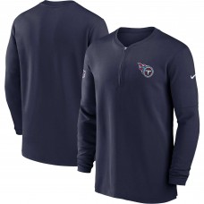 Кофта с длинным рукавом Tennessee Titans Nike 2023 Sideline Performance - Navy