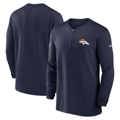 Кофта с длинным рукавом Denver Broncos Nike 2023 Sideline Performance - Navy