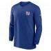 Кофта с длинным рукавом New York Giants Nike 2023 Sideline Performance - Royal