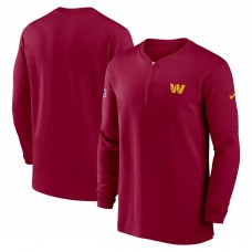 Кофта с длинным рукавом Washington Commanders Nike 2023 Sideline Performance - Burgundy