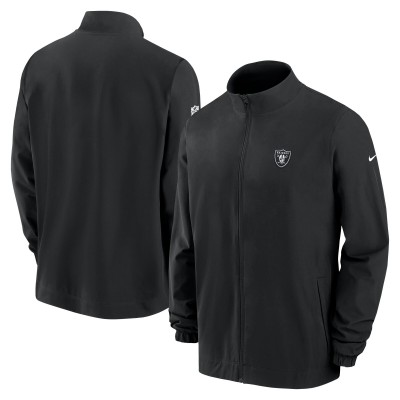 Las Vegas Raiders Nike Black 2023 Sideline Full-Zip Jacket