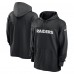 Толстовка Las Vegas Raiders Nike 2023 Sideline Performance - Black Толстовка Las Vegas Raiders Nike 2023 Sideline Performance - Black