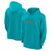 Miami Dolphins Nike Aqua 2023 Sideline Lightweight Performance Hooded Top Miami Dolphins Nike Aqua 2023 Sideline Lightweight Performance Hooded Top