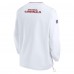 Arizona Cardinals Nike White 2023/24 Sideline Repel V-Neck Long Sleeve Pullover Windshirt
