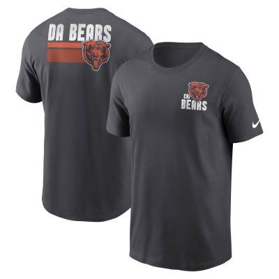 Футболка Chicago Bears Nike Blitz Essential - Anthracite