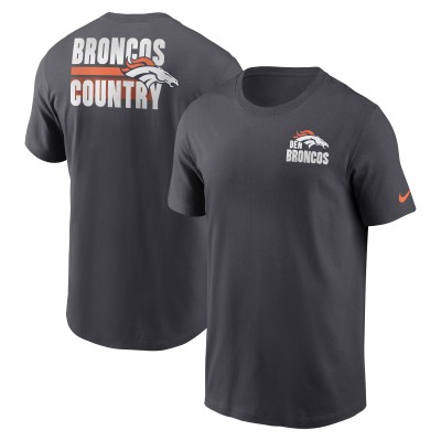 Футболка Denver Broncos Nike Blitz Essential - Anthracite