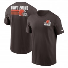 Футболка Cleveland Browns Nike Blitz Essential - Brown