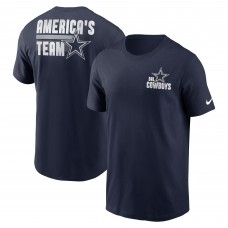 Футболка Dallas Cowboys Nike Blitz Essential - Navy