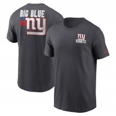 Футболка New York Giants Nike Blitz Essential - Anthracite