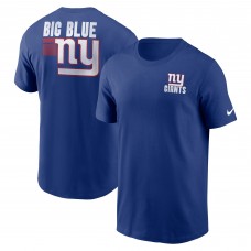 Футболка New York Giants Nike Blitz Essential - Royal