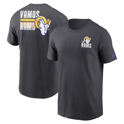 Футболка Los Angeles Rams Nike Blitz Essential - Anthracite