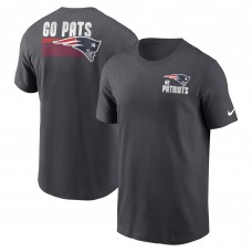 Футболка New England Patriots Nike Blitz Essential - Anthracite