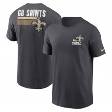 Футболка New Orleans Saints Nike Blitz Essential - Anthracite