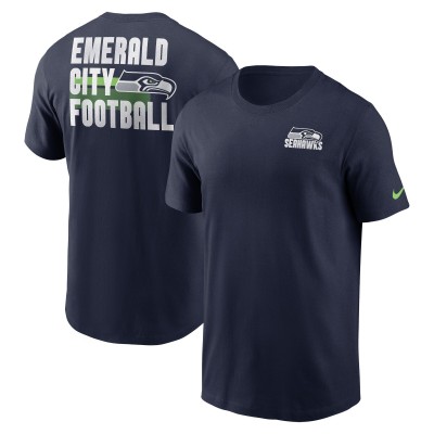 Футболка Seattle Seahawks Nike Blitz Essential - College Navy