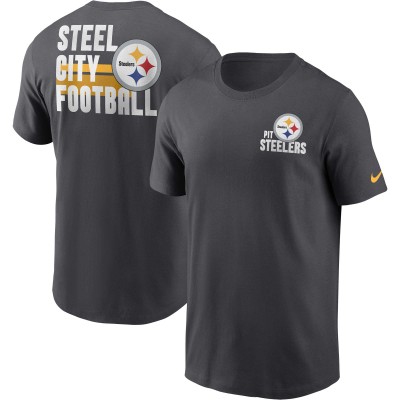 Футболка Pittsburgh Steelers Nike Blitz Essential - Anthracite
