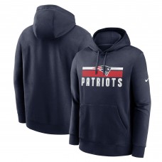 Толстовка New England Patriots Nike Club Fleece - Navy