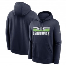 Толстовка Seattle Seahawks Nike Club Fleece - College Navy