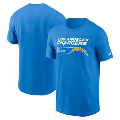 Футболка Los Angeles Chargers Nike Division Essential - Powder Blue