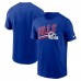 Футболка Buffalo Bills Nike Essential Blitz Lockup - Royal