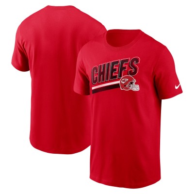 Футболка Kansas City Chiefs Nike Essential Blitz Lockup - Red