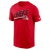 Футболка Kansas City Chiefs Nike Essential Blitz Lockup - Red