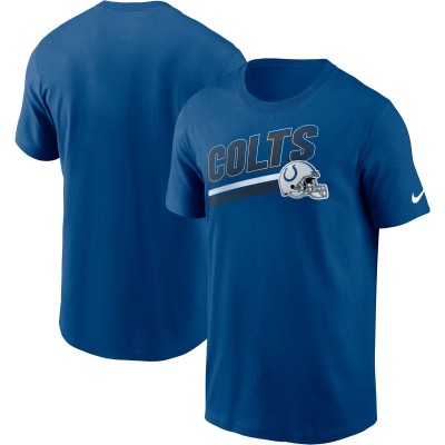 Футболка Indianapolis Colts Nike Essential Blitz Lockup - Royal