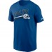 Футболка Indianapolis Colts Nike Essential Blitz Lockup - Royal