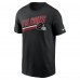 Футболка Atlanta Falcons Nike Black Essential Blitz Lockup