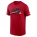 Футболка Atlanta Falcons Nike Essential Blitz Lockup - Red