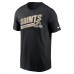 Футболка New Orleans Saints Nike Essential Blitz Lockup - Black