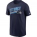 Футболка Tennessee Titans Nike Essential Blitz Lockup - Navy
