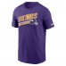 Футболка Minnesota Vikings Nike Essential Blitz Lockup - Purple