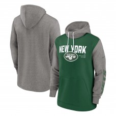 New York Jets Nike Green Fashion Color Block Pullover Hoodie New York Jets Nike Green Fashion Color Block Pullover Hoodie