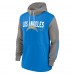 Толстовка Los Angeles Chargers Nike Fashion Color Block - Powder Blue