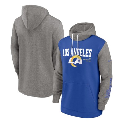 Толстовка Los Angeles Rams Nike Fashion Color Block - Royal