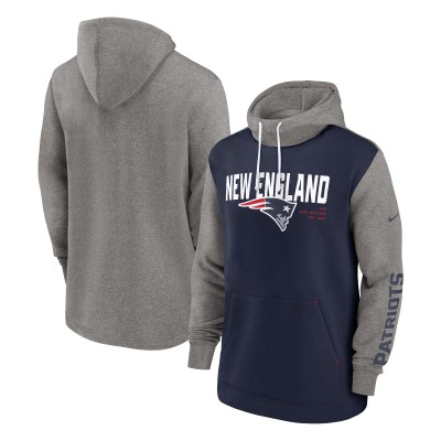 Толстовка New England Patriots Nike Fashion Color Block - Navy